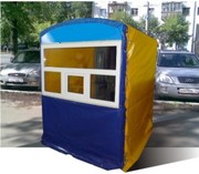 сборные палатки со стеклопакетом